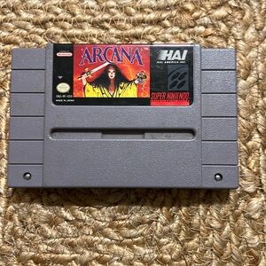 Arcana for the SNES Super Nintendo